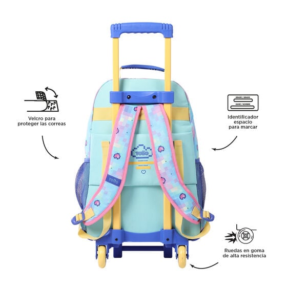 totto Mochila de ruedas Cremy L Limitado a 3 días