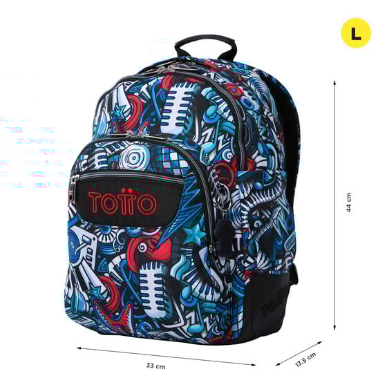 totto Mochila Crayoles - Musika Última moda