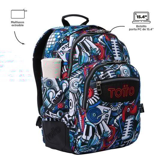 totto Mochila Crayoles - Musika Última moda