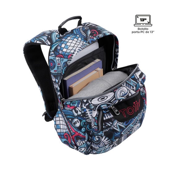 totto Mochila Gommas - Musika Ofertas especiales