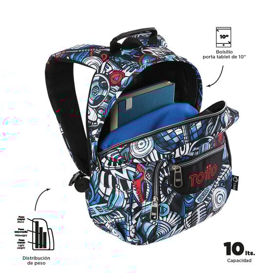totto Mochila Tempera - Musika Outlet online