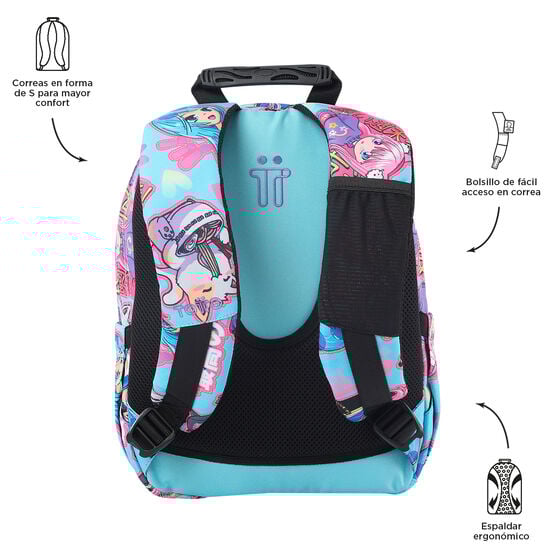totto Mochila Tempera - Anime Girls Rebajas