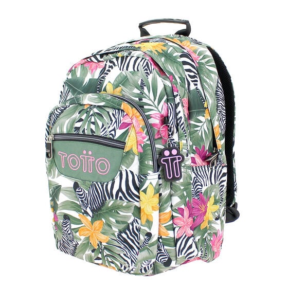 totto Mochila Lápiz - Tropical cebras Ofertas