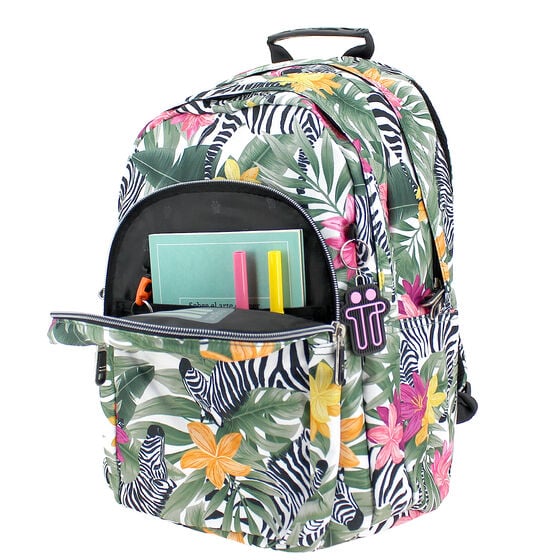 totto Mochila Lápiz - Tropical cebras Ofertas