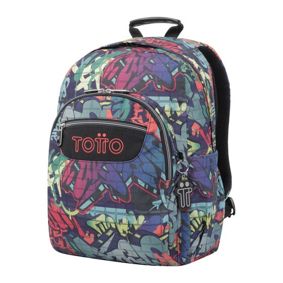 totto Mochila Acuareles - Graffiti Rebajas baratas