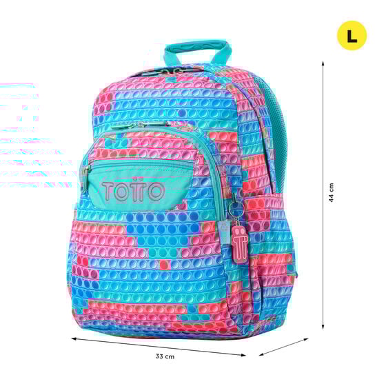 totto Mochila Acuareles - Pupit Rebajas de fábrica