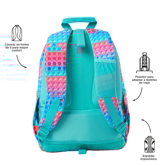 totto Mochila Acuareles - Pupit Rebajas de fábrica