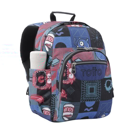 totto Mochila Gommas - Cyber monstruos Mejor oferta
