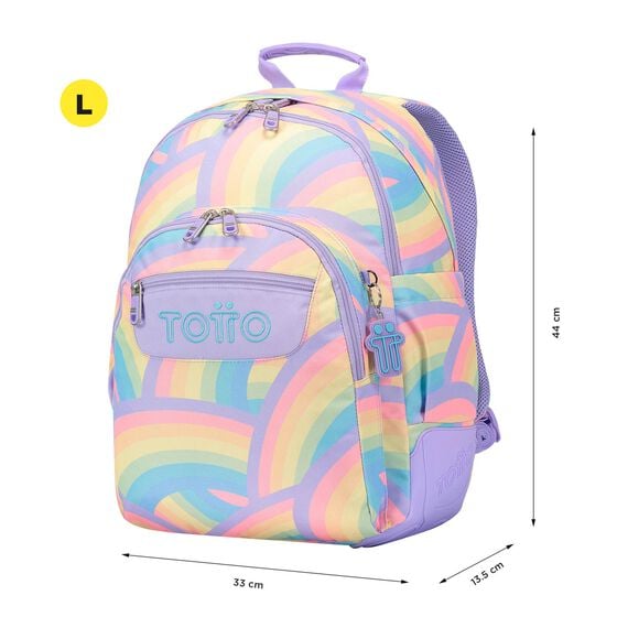 totto Mochila Rayol - Arcoíris Rebajas online
