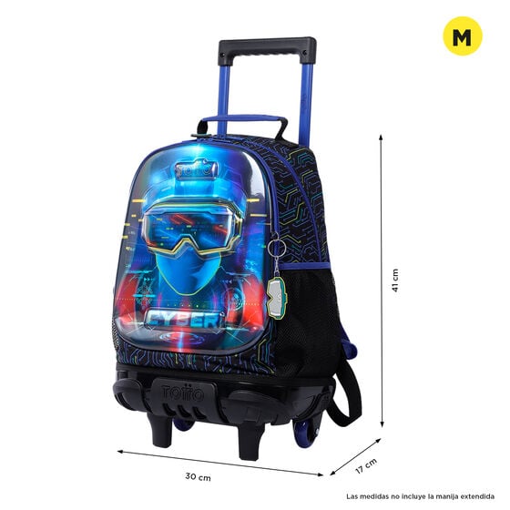totto Mochila de ruedas Mettaverse M Descuento