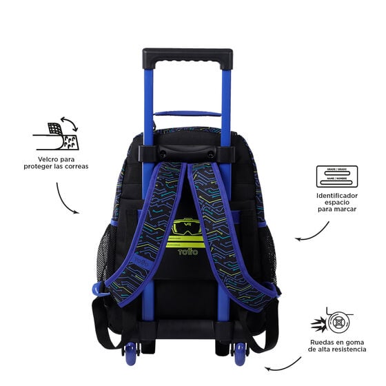 totto Mochila de ruedas Mettaverse M Descuento
