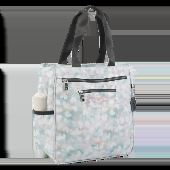 totto Bolso Cutara - Corazones pastel En oferta