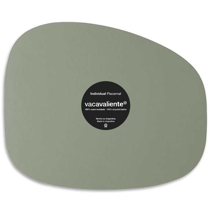 vacavaliente | Individual Ruca Piedra Sage Green Descuento por venta flash