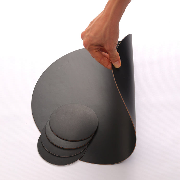 vacavaliente | Individual Ruca Circular Black Ofertas de temporada