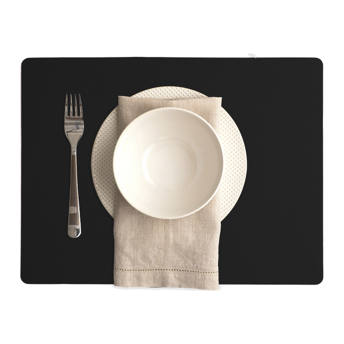 vacavaliente | Individual Ruca Rectangular Black Outlet online