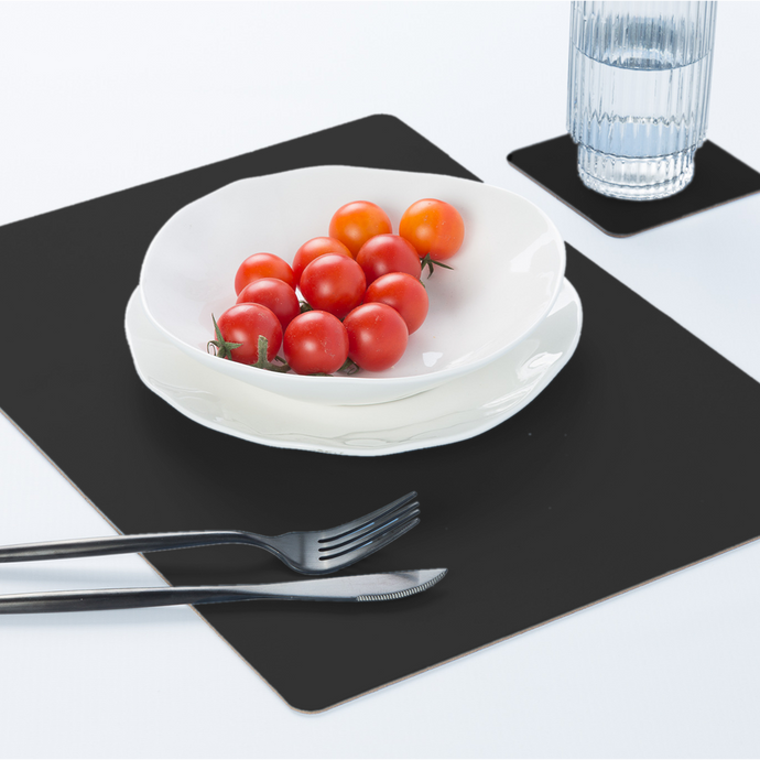 vacavaliente | Individual Ruca Rectangular Black Outlet online