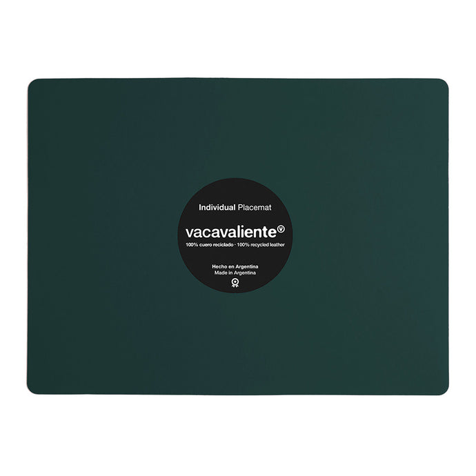vacavaliente | Individual Ruca Rectangular Amazonia Green Gran oferta