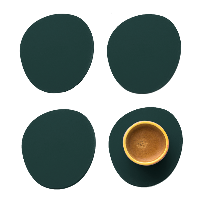 vacavaliente | Posavasos x4 Ruca Piedra Amazonia Green Descuentos del mes