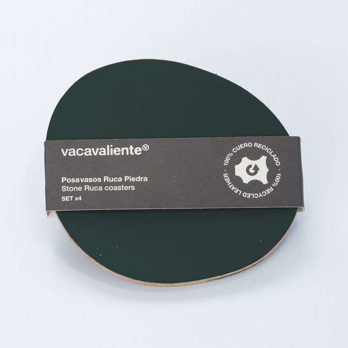 vacavaliente | Posavasos x4 Ruca Piedra Amazonia Green Descuentos del mes