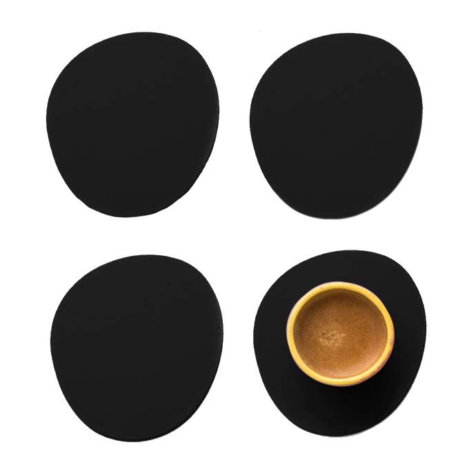 vacavaliente | Posavasos x4 Ruca Piedra Black Última moda