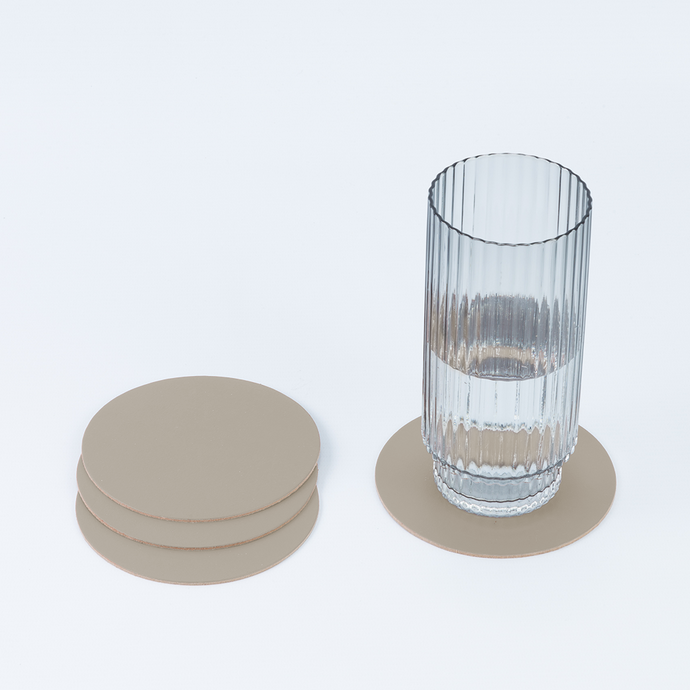 vacavaliente | Posavasos x4 Ruca Circular Ash Precio ultrabajo