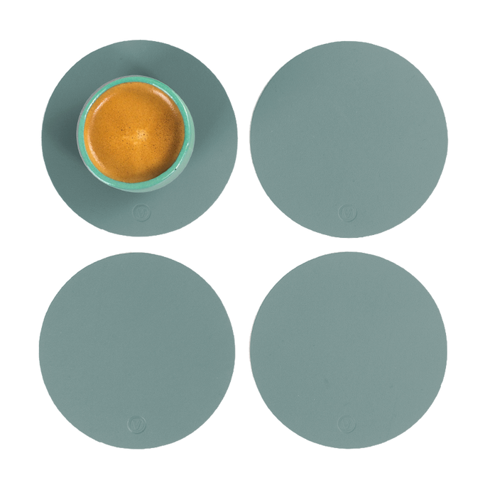 vacavaliente | Posavasos x4 Ruca Circular Eucalyptus Devoluciones gratuitas