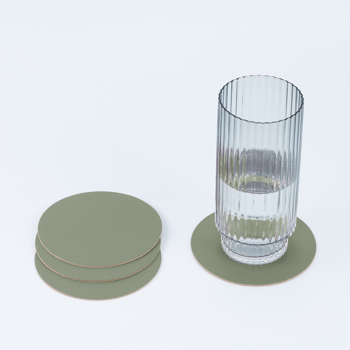 vacavaliente | Posavasos x4 Ruca Circular Sage Green Outlet online