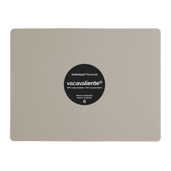 vacavaliente | Individual Ruca Rectangular Ash Oferta especial