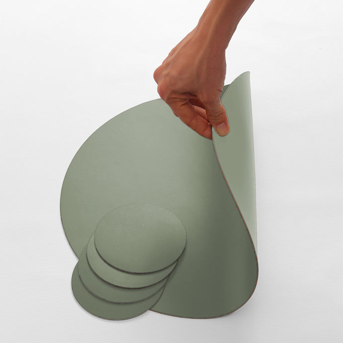vacavaliente | Individual Ruca Circular Sage Green Oferta exclusiva