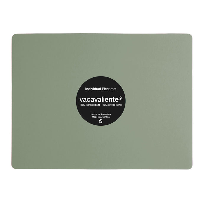 vacavaliente | Individual Ruca Rectangular Sage Green 2025