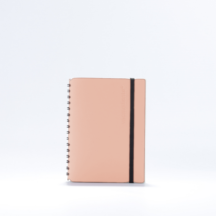 vacavaliente | Libreta Plein Air Rayado A6 Pink Sand Envío gratis