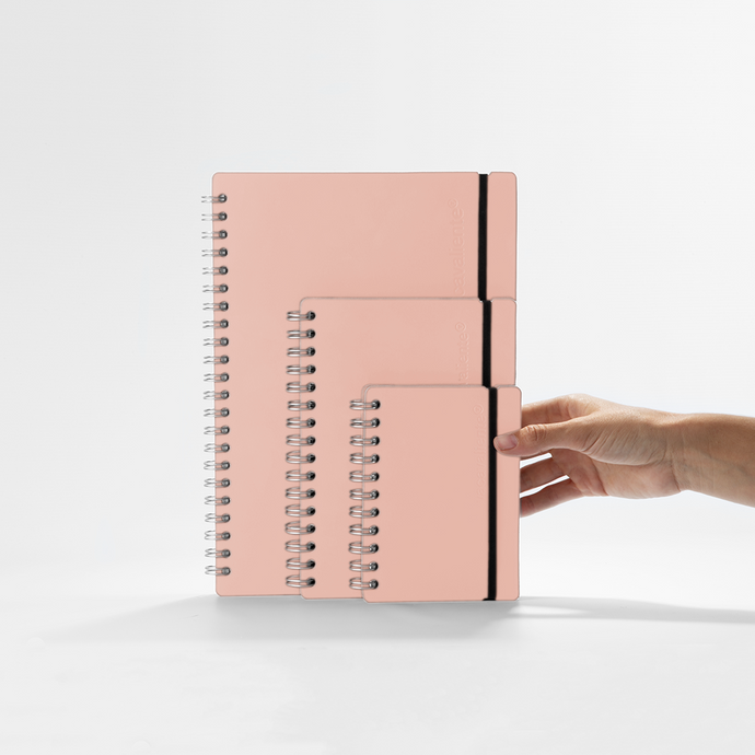 vacavaliente | Cuaderno Studio Rayado A5 Pink Sand Últimos 2 días