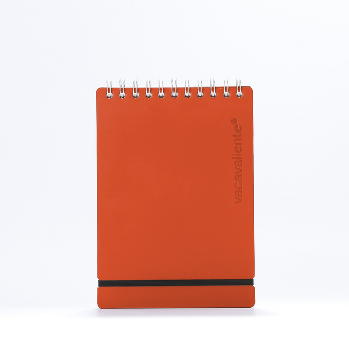 vacavaliente | Anotador Studio Liso A5 Red Clay Oferta especial de fábrica