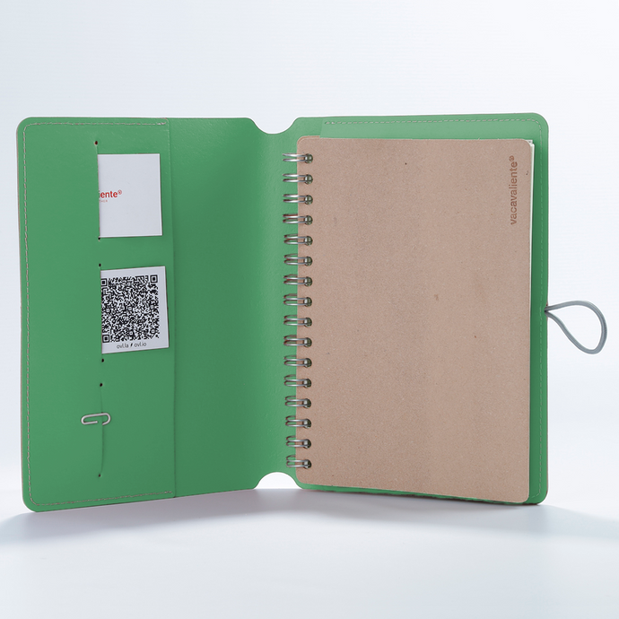vacavaliente | Cuaderno Madison Rayado A5 Lotus Green Solo queda un día