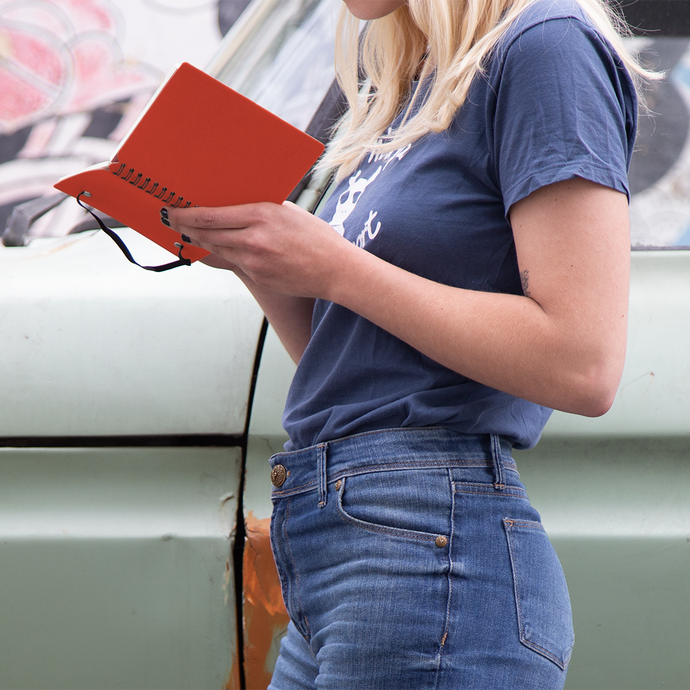 vacavaliente | Libreta Plein Air Rayado A6 Red Clay Grandes descuentos