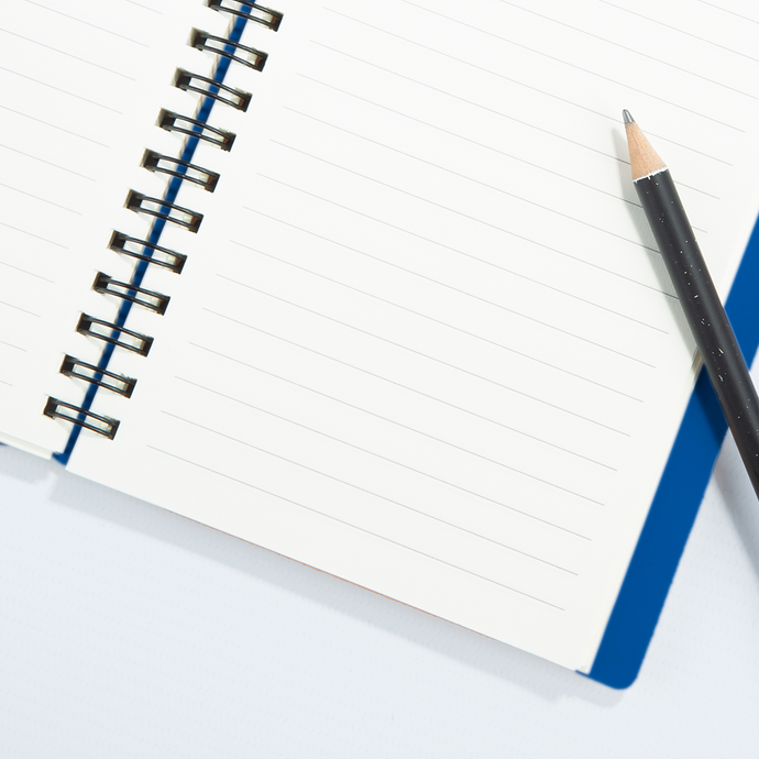 vacavaliente | Libreta Plein Air Rayado A6 Ocean Blue Envío internacional gratuito