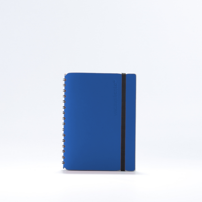 vacavaliente | Libreta Plein Air Rayado A6 Ocean Blue Envío internacional gratuito