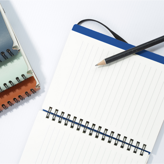 vacavaliente | Libreta Plein Air Rayado A6 Ocean Blue Envío internacional gratuito