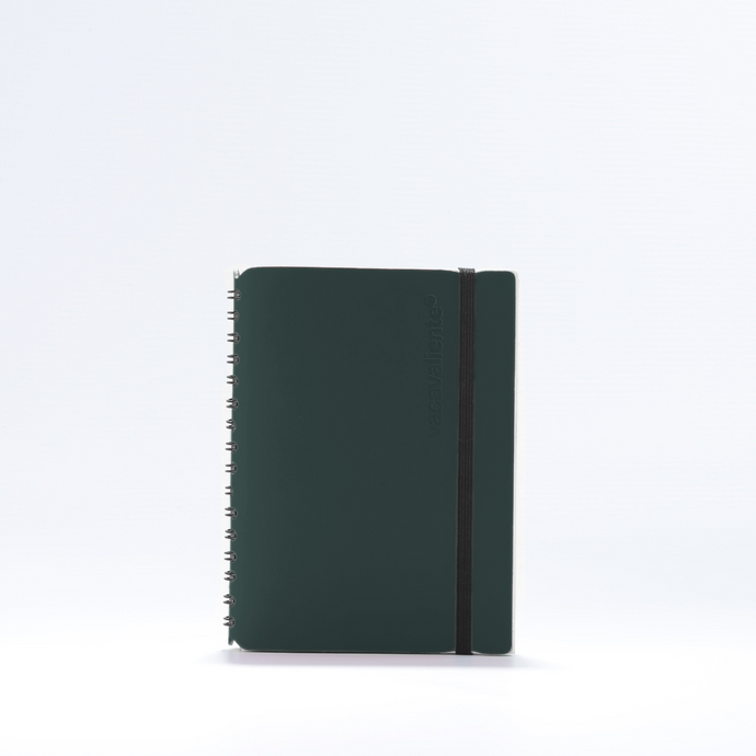 vacavaliente | Libreta Plein Air Rayado A6 Amazonia Green Limitado a 3 días