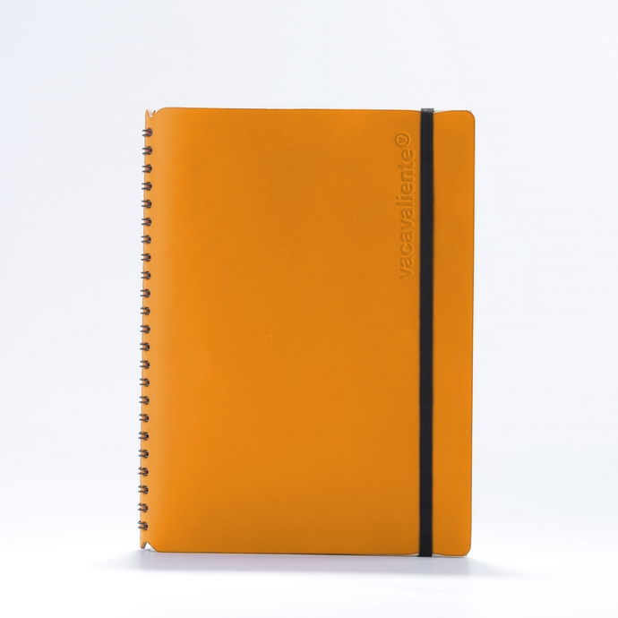 vacavaliente | Libreta Plein Air Rayado A5 Pumpkin Orange Ahorra y exporta