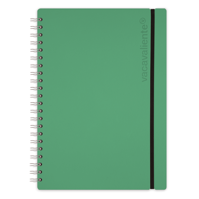 vacavaliente | Cuaderno Studio Liso A4 Lotus Green Outlet
