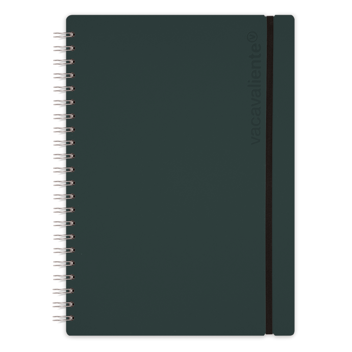 vacavaliente | Cuaderno Studio Liso A4 Amazonia Green Outlet online