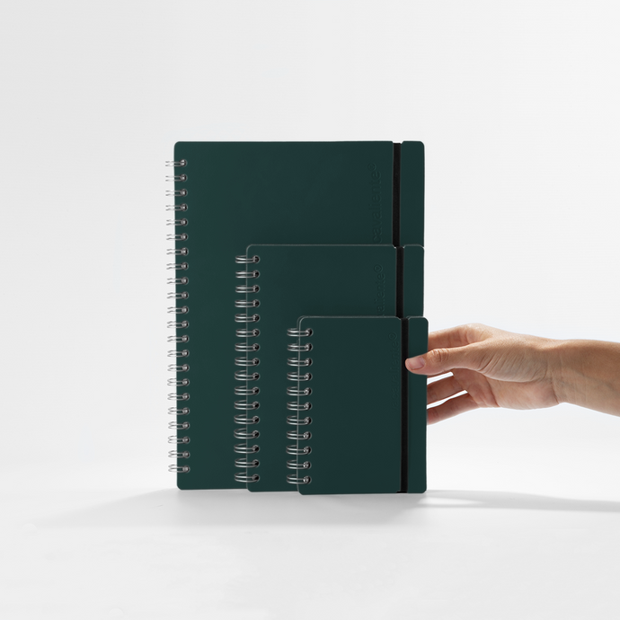 vacavaliente | Cuaderno Studio Liso A4 Amazonia Green Outlet online