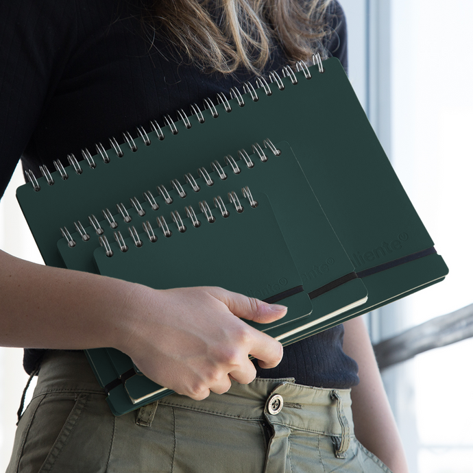 vacavaliente | Cuaderno Studio Liso A4 Amazonia Green Outlet online
