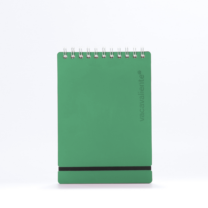 vacavaliente | Anotador Studio Liso A5 Lotus Green Limitado a 3 días