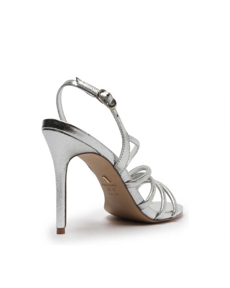 viceversa SANDALIA TACO ALTO PLATEADA Descuento por venta flash