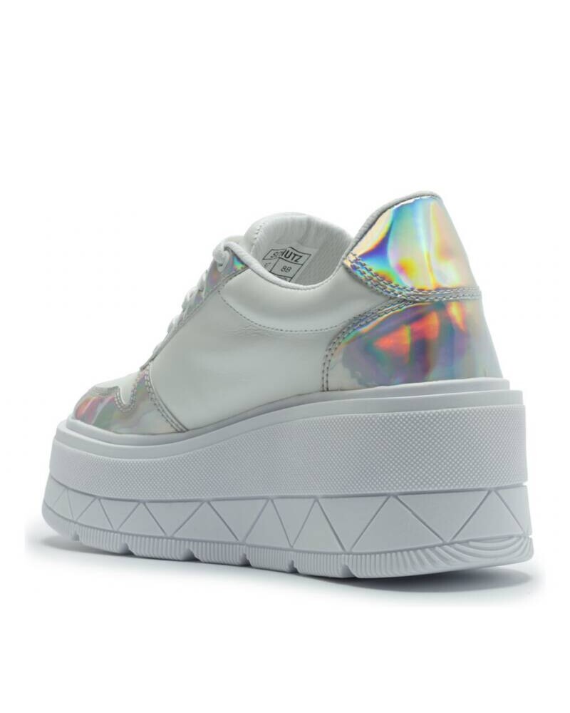 viceversa CHAMPION CON PLATAFORMA BLANCO Y HOLOGRAFICO Outlet online