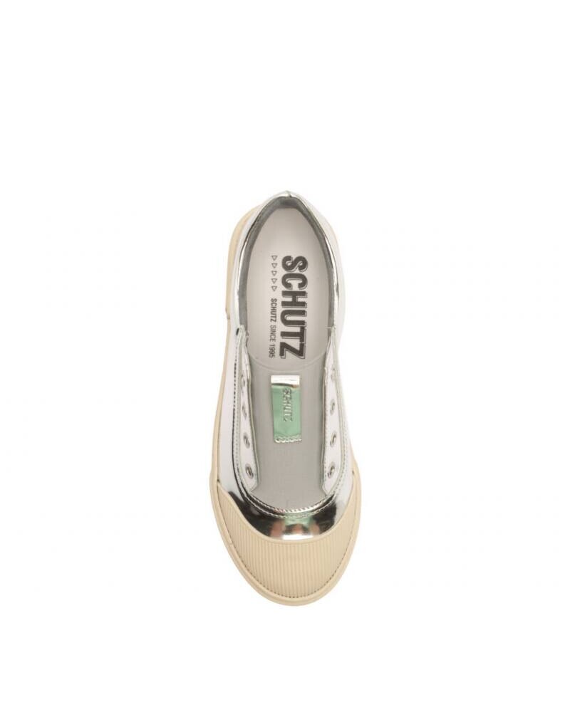 viceversa CHAMPION PLATEADO Y BLANCO CON DETALLES Venta caliente