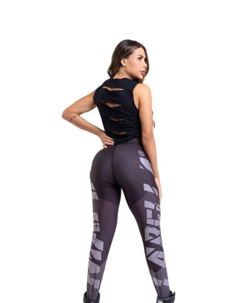viceversa MUSCULOSA DE COLOR NEGRO BY LBM Rebajas de fábrica