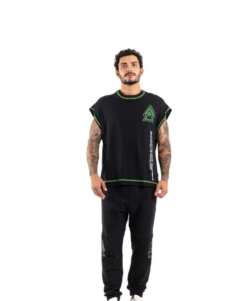 viceversa MUSCULOSA NEGRA PARA HOMBRE Descuento
